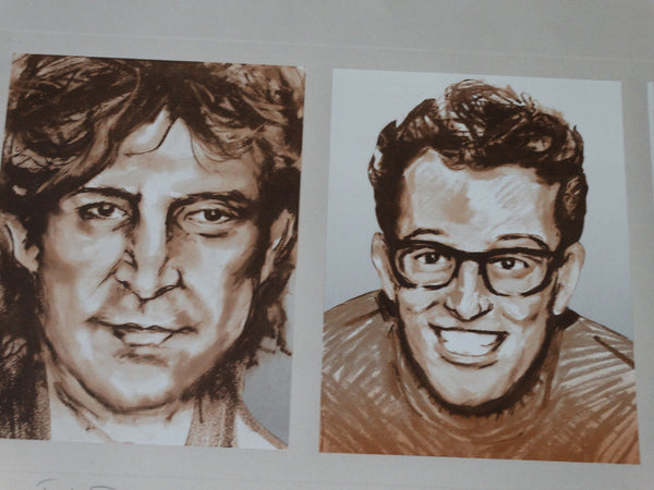 Ron Wood - John, Buddy and Elvis Serigraph AP1221