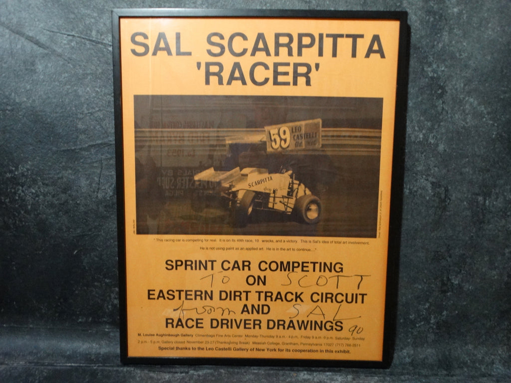 Salvatore Scarpitta (1919-2007) - Racing Poster - 1990 AP1225