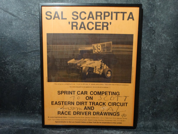 Salvatore Scarpitta (1919-2007) - Racing Poster - 1990 AP1225