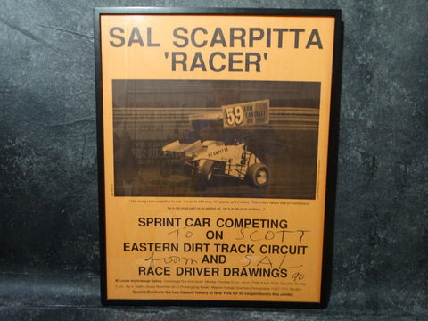Salvatore Scarpitta (1919-2007) - Racing Poster - 1990 AP1225