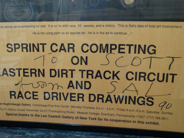 Salvatore Scarpitta (1919-2007) - Racing Poster - 1990 AP1225