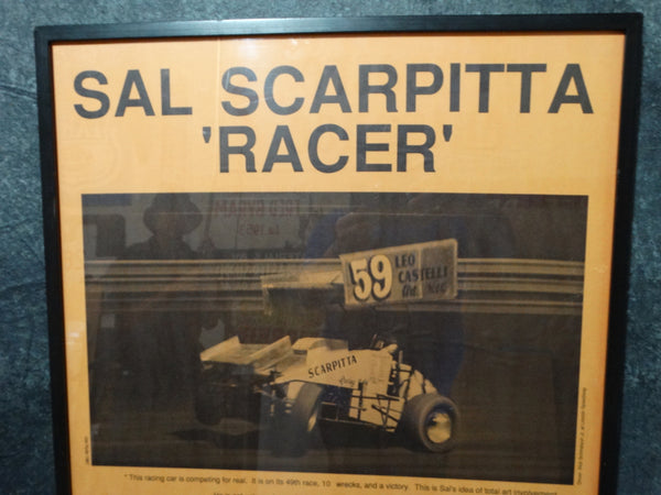 Salvatore Scarpitta (1919-2007) - Racing Poster - 1990 AP1225
