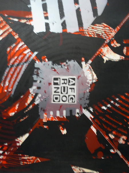 Richard Duardo - ART FUN GOD original print - 1988 AP1231