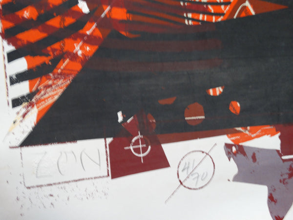 Richard Duardo - ART FUN GOD original print - 1988 AP1231