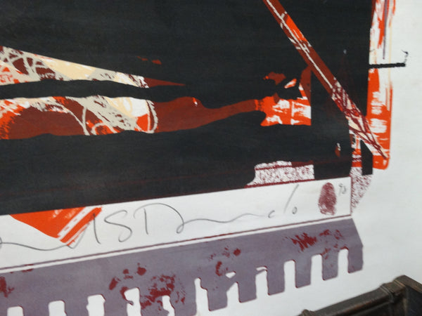 Richard Duardo - ART FUN GOD original print - 1988 AP1231