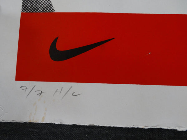 EXITING THE VEHICLE | JUST DO IT - a serigraph by Richard Duardo 1997 - AP1232