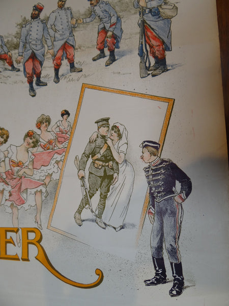 French Operetta Poster - MAM'ZELLE BOY-SCOUT