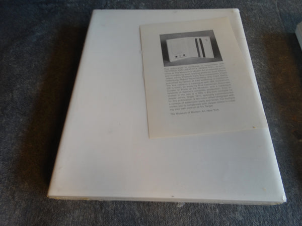 Jasper Johns Technics and Creativity: Gemini Gel MOMA Book Signed 1971 AP1287