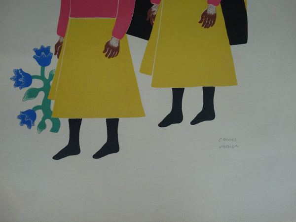 Carlos Mérida Carnival in Mexico Color Edition 49 Lithograph #10 AP1291