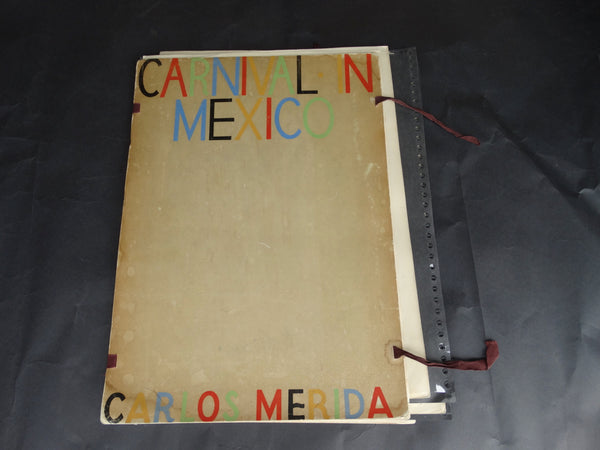 Carlos Mérida Carnival in Mexico Color Edition 49 Lithograph #1 AP1298
