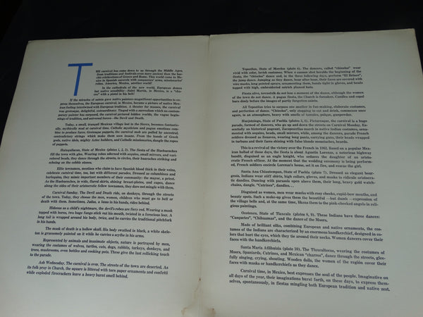 Carlos Mérida Carnival in Mexico Color Edition 49 Lithograph #10 AP1291