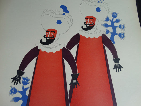 Carlos Mérida Carnival in Mexico Color Edition 49 Lithograph #4 AP1295