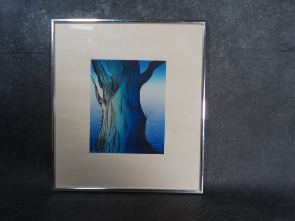 Eyvind Earle Serigraph Eucalyptus 1974 AP1333