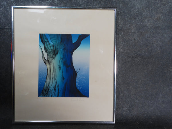 Eyvind Earle Serigraph Eucalyptus 1974 AP1333