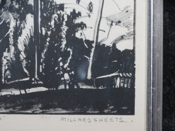 Millard Sheets - California Sierra - Lithograph - AP1387