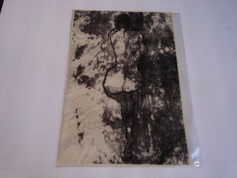 Marie Cofalka - Female Nude: Back - Lithograph  c1960s AP1395