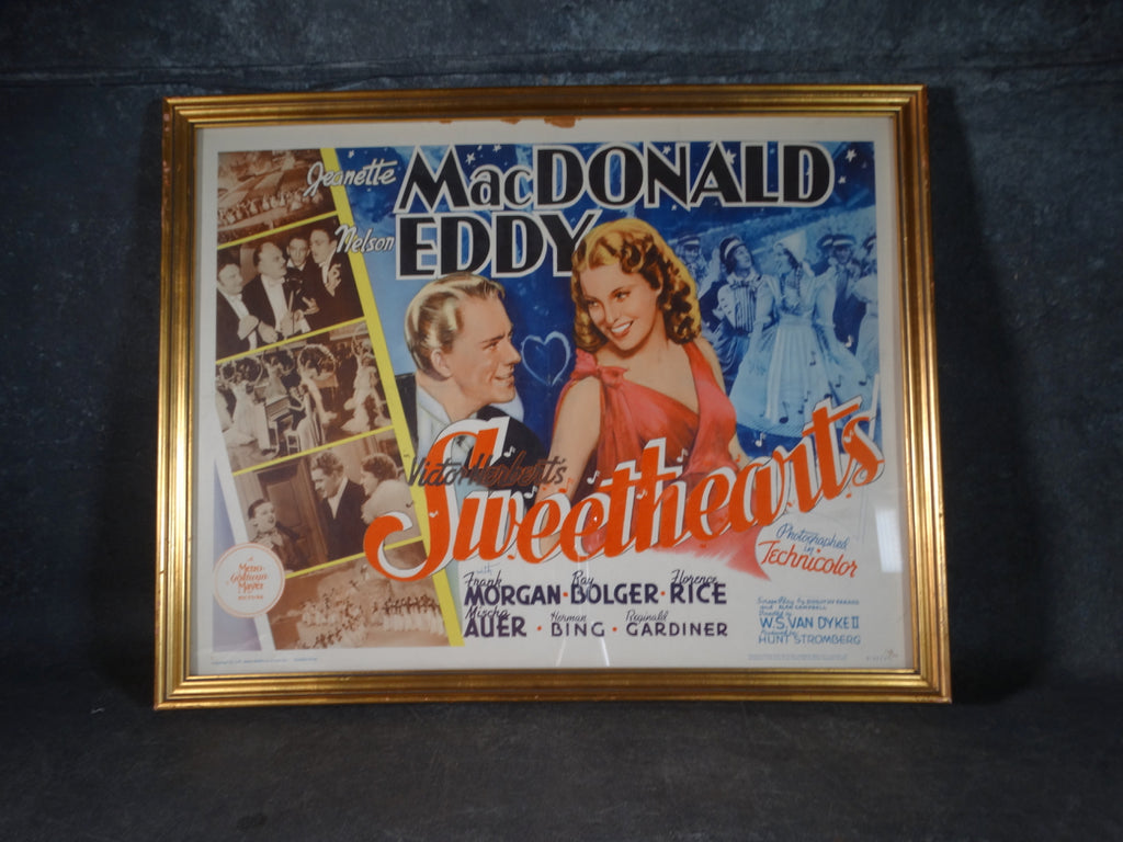 1962 reprint of 1938 Sweethearts Half-Sheet Poster AP1417