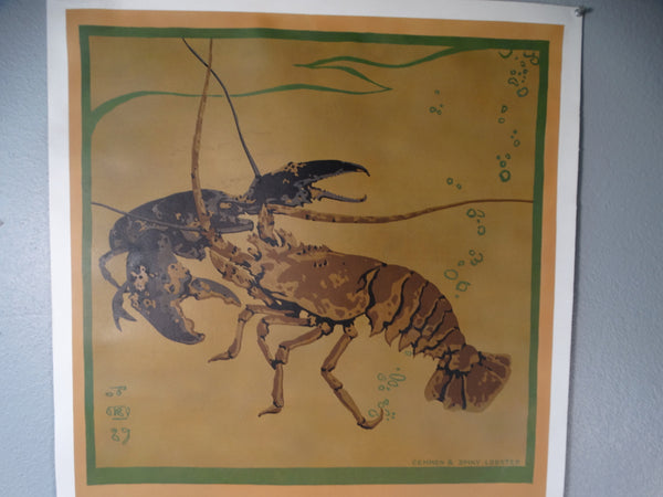 Richard Barrett Talbot Kelly - London Underground Poster - Zoo Chalk Hill Camden Town 1927  AP1548