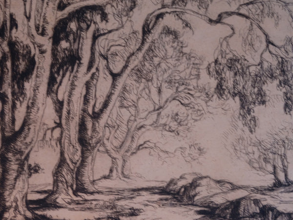 Orpha Klinker - Romance of Spring - Etching AP1629