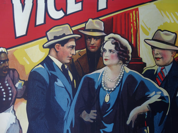 Smashing The Vice Trust - Poverty Row Movie Poster 1937 AP1661