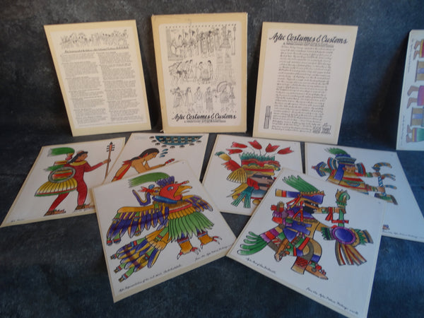 Norman H Kamps - Aztec Costumes & Customs 1940s AP1709