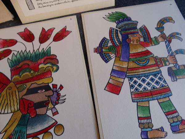 Norman H Kamps - Aztec Costumes & Customs 1940s AP1709