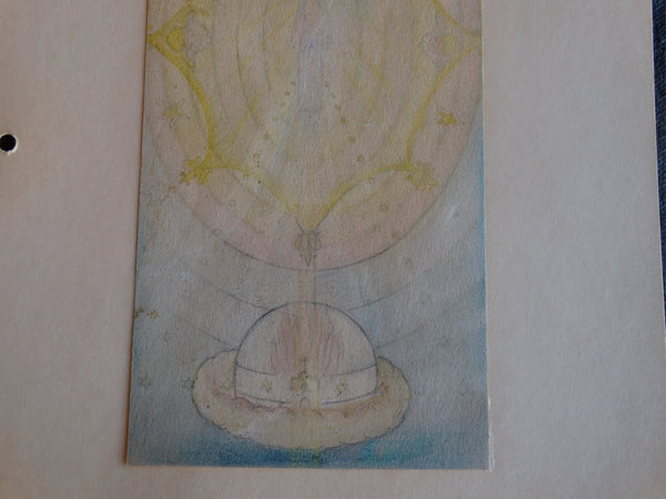 Norman H Kamps - Illustration Art - A Madonna - Colored Pencil AP1719