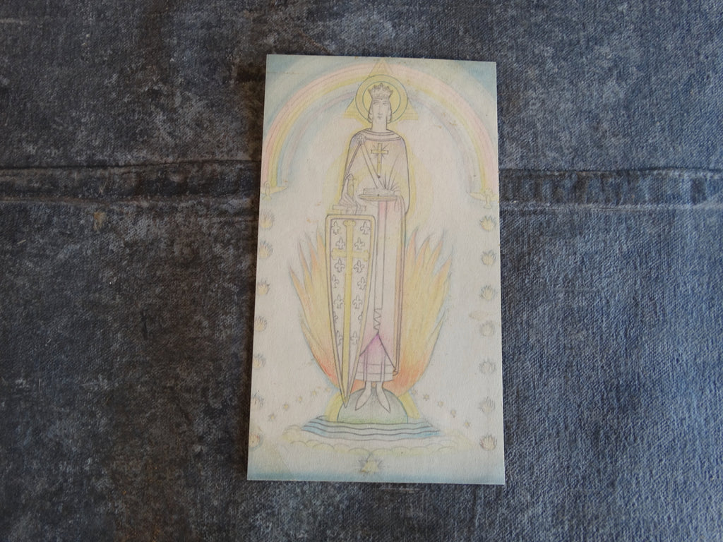 Norman H Kamps - Illustration Art - A King - Colored Pencil AP1720