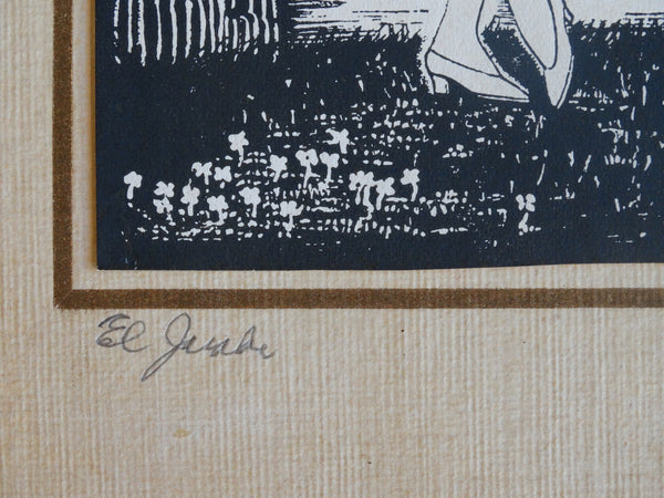 Norman H Kamps - El Jarabe - Mexican Dancers - Lithograph AP1727