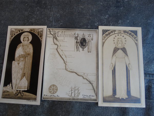 Norman H Kamps Photographs Documenting Art Project commemorating the Camino Real AP1730