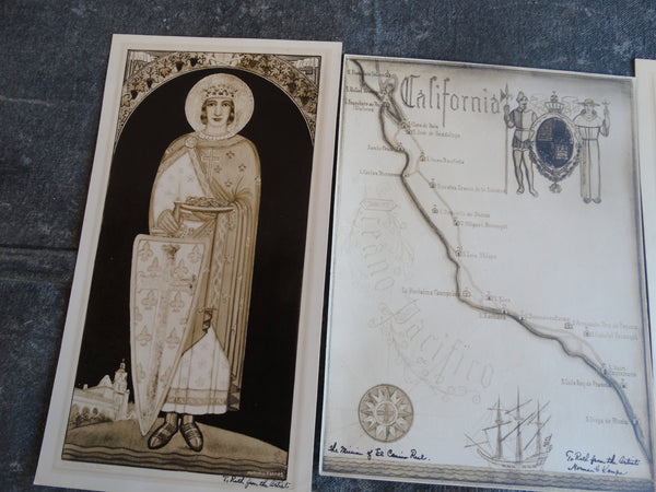 Norman H Kamps Photographs Documenting Art Project commemorating the Camino Real AP1730