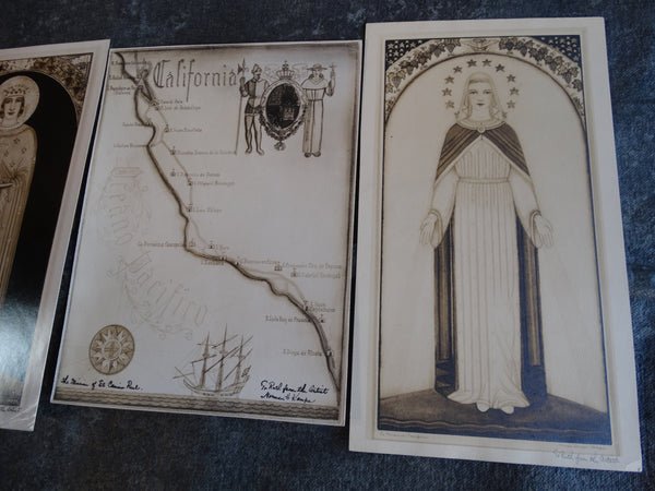 Norman H Kamps Photographs Documenting Art Project commemorating the Camino Real AP1730