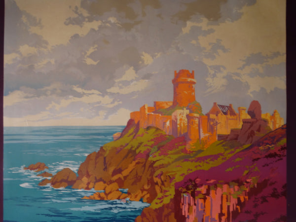 Julien Lacaze (1886-1971) Poster - La Côte Bretonne 1914 -AP1760