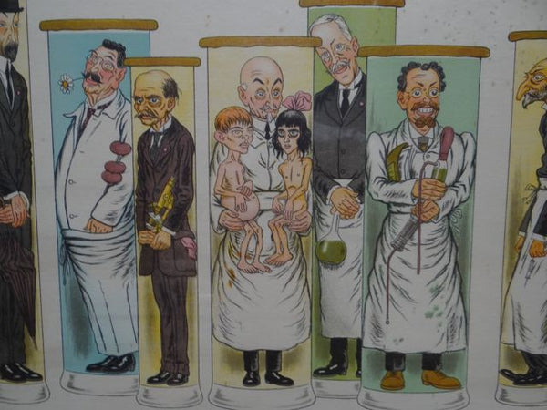Adrien Barrere 1877-1931 French Medical School Faculty (The Surgeons) Litho