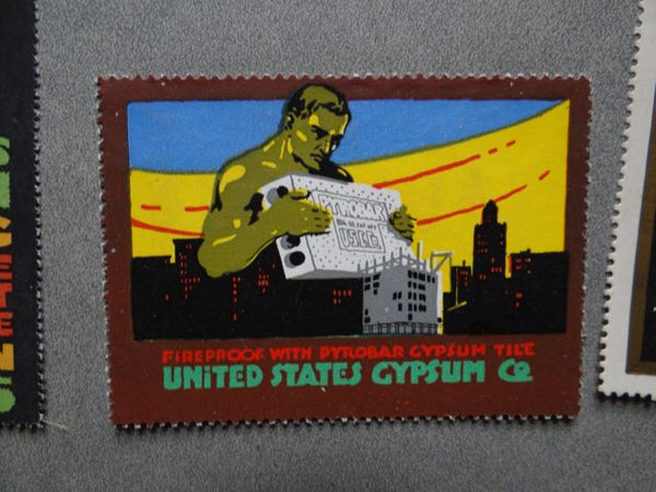 Poster Art Stamps Lithographic Plates by the Society of Modern Art