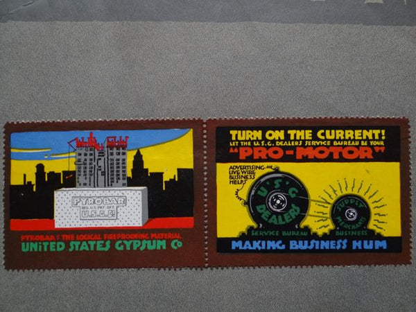 Poster Art Stamps Lithographic Plates by the Society of Modern Art