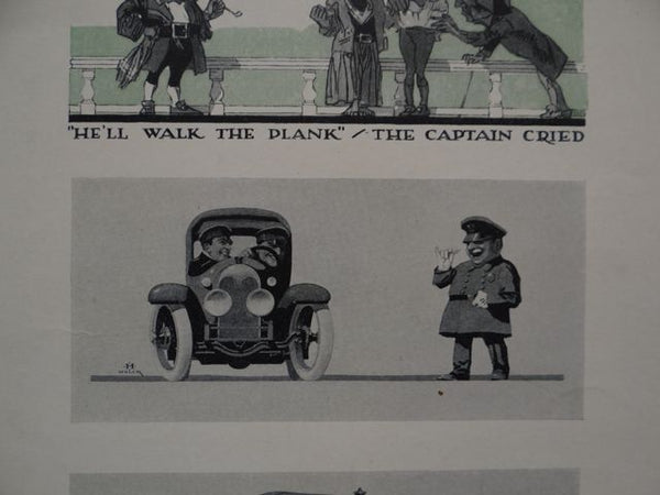“He’ll Walk the Plank The Captain Cried”… Litho Plates