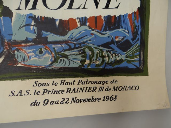 Lluís Vidal Molné (1907-1970) Galerie Bradtke Poster 1968