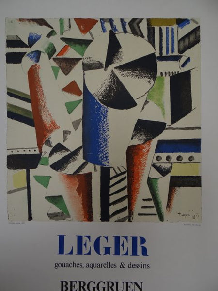 Fernand Leger Berggruen Gallery Poster 1979 AP404