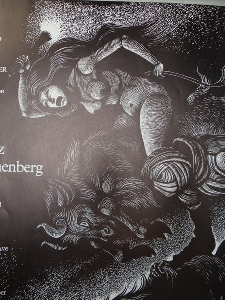 Fritz Eichenberg (1901-1990) Gallery Poster 1977