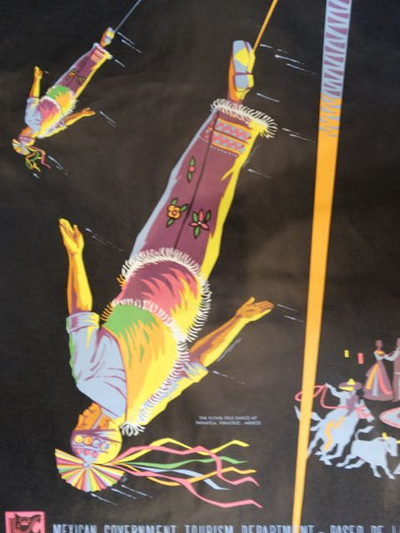 Vintage Mexican Travel Poster: Fascinating, Spectacular!