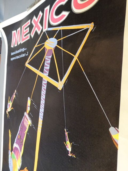 Vintage Mexican Travel Poster: Fascinating, Spectacular!