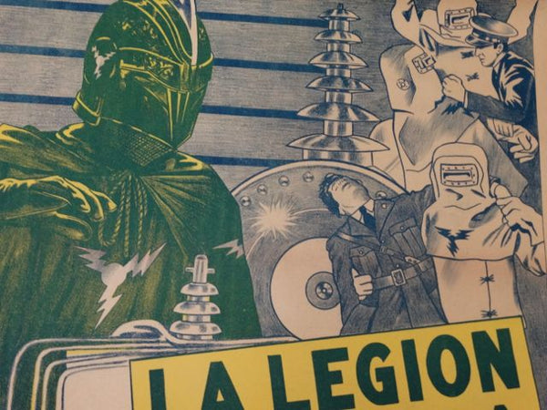 La Legion Heroica Mexican Movie Poster 1938-9