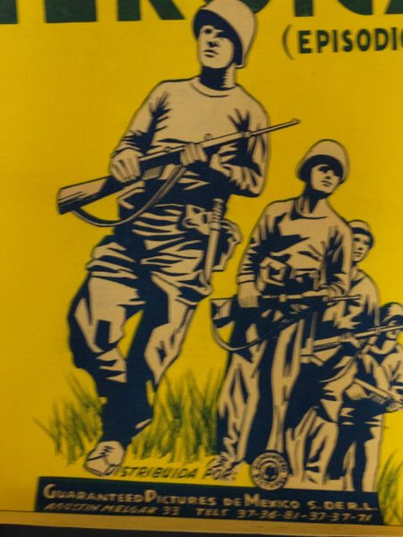 La Legion Heroica Mexican Movie Poster 1938-9