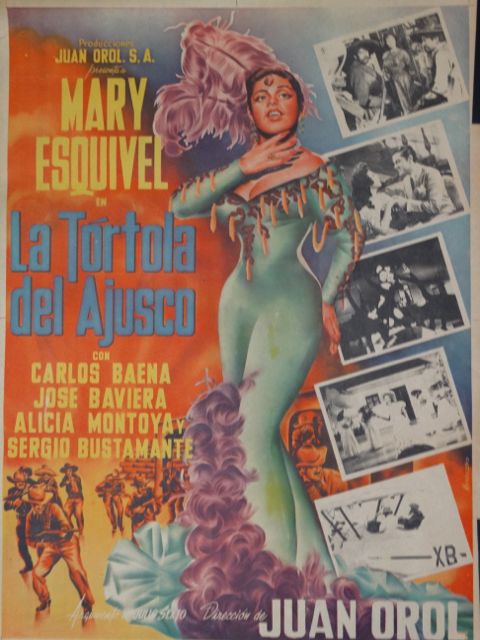 La Tortola Del Ajusco Mexican Movie Poster 1963