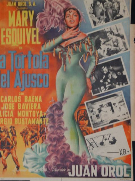 La Tortola Del Ajusco Mexican Movie Poster 1963