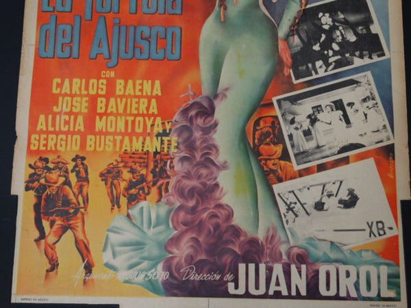La Tortola Del Ajusco Mexican Movie Poster 1963