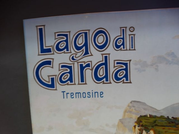Elio Ximenes Vintage Travel Poster Lago Di Garda