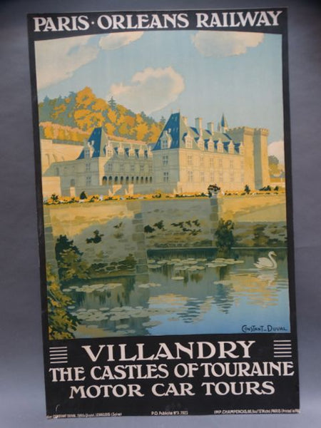 Constant-Duval Villandry Vintage Travel Poster
