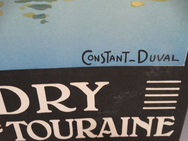 Constant-Duval Villandry Vintage Travel Poster